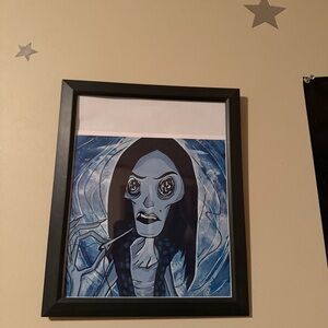 Framed coraline print